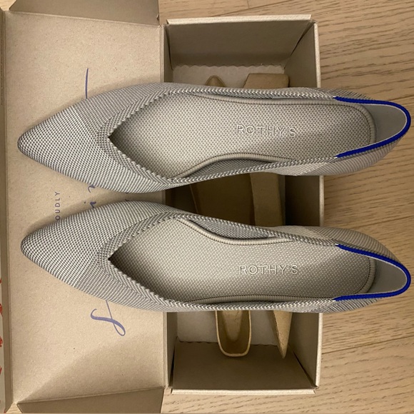 Rothy's The Point Shoe (Gull Grey) - Picture 5 of 5